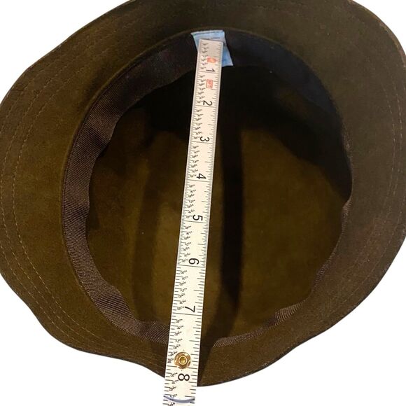 Wool Cloche Hat Womens M/L Retro Lagom Regency Classiccore Scandi Chic Luxury - Picture 12 of 16